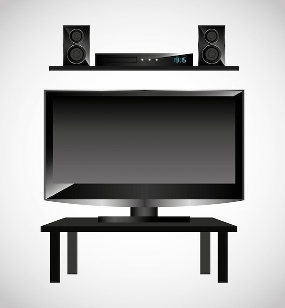 Vector tv icon