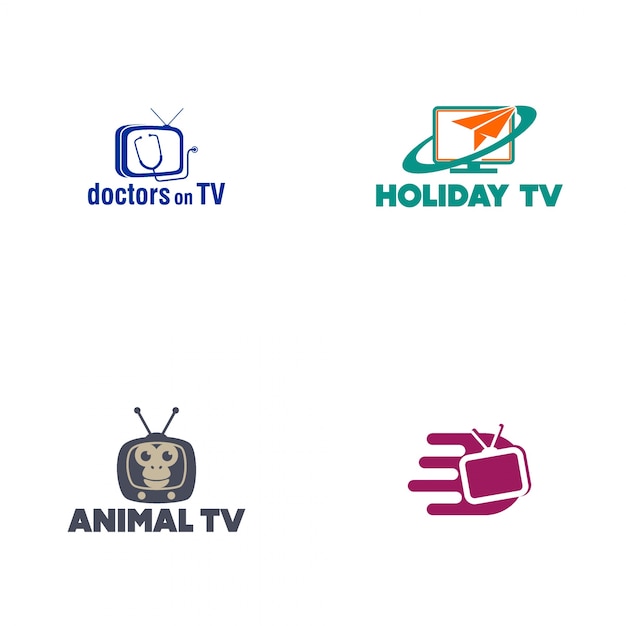 Tv logo design