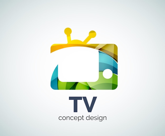 TV logo template