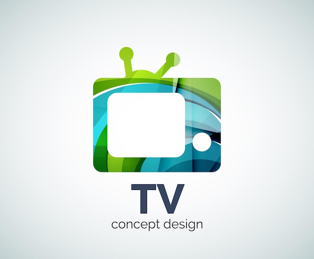 TV logo template