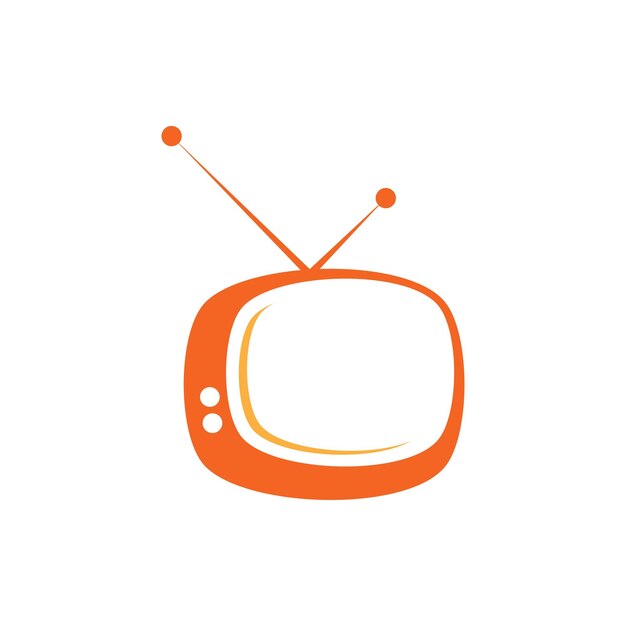 TV logo vector