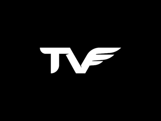 Tv logo with the title'tv '