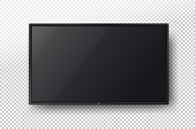 Вектор Телевизор, современный пустой экран lcd, led.