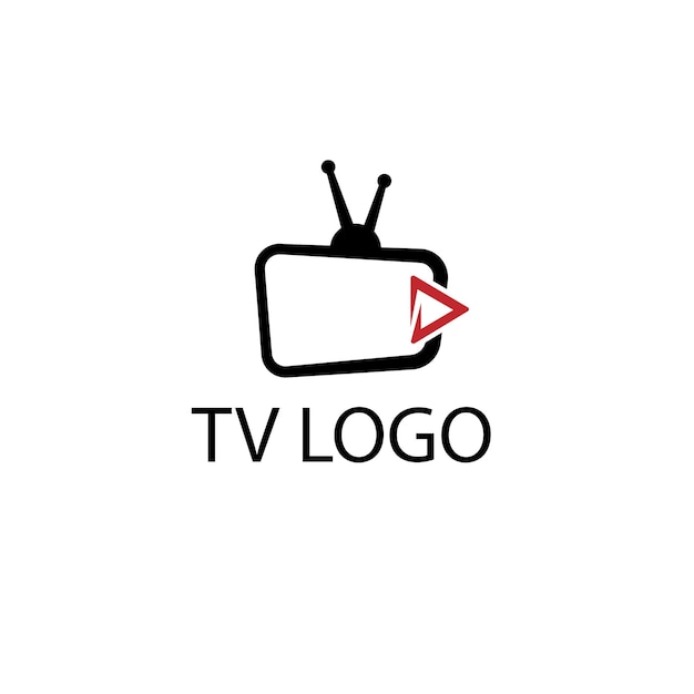 Дизайн векторного логотипа ТВ