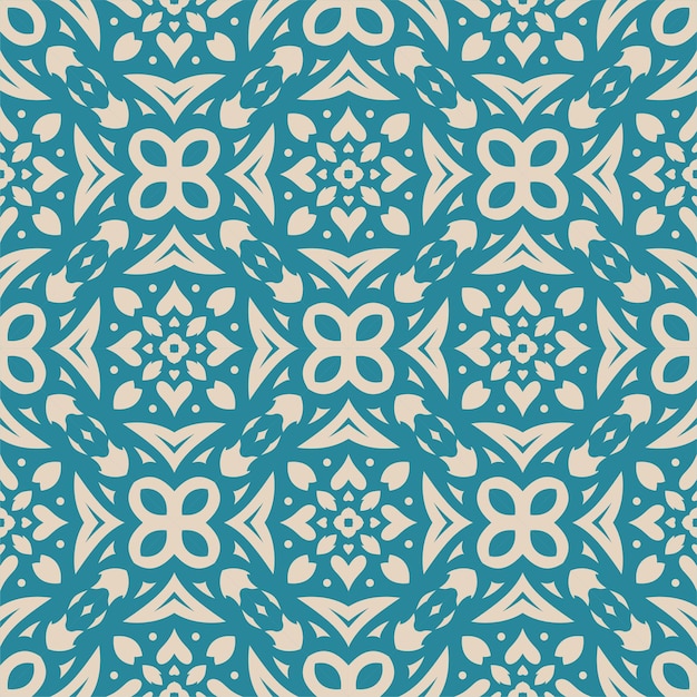 Twee kleuren naadloze abstracte vorm. Eenvoudig patroon ornament achtergrond