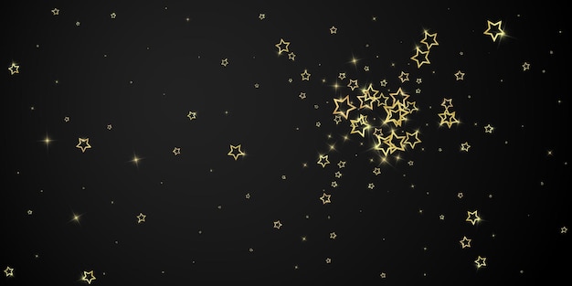 Twinkle stars scattered around randomly
