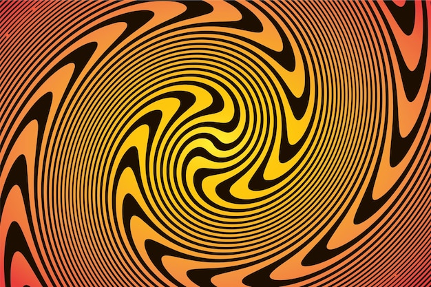 Twirl abstract background in psychedelic style