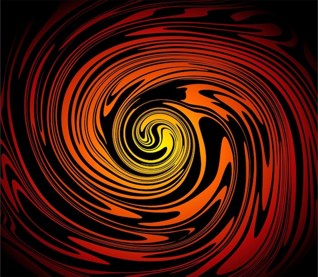 Vector twirl fire background