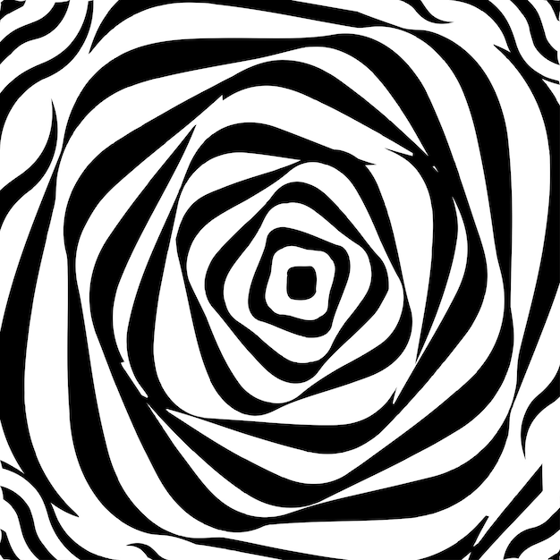 Vector twisted dynamic background optical illusion torsion distortion rotation movement effect