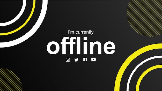 Twitch offline banner