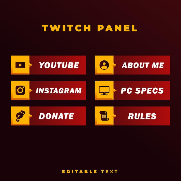 Twitch Stream-paneel