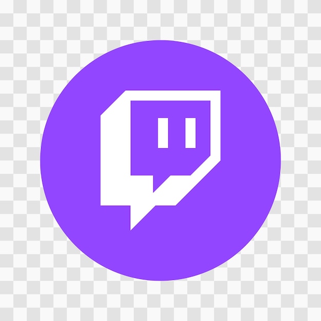 벡터 twitch 벡터 로고 twitch 벡터 아이콘 로고 타입 소셜 미디어 아이콘