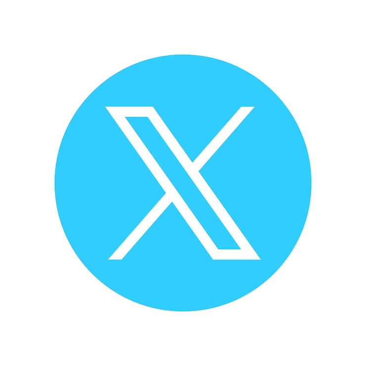 Vector twitter global social media networking service new logo of twitter