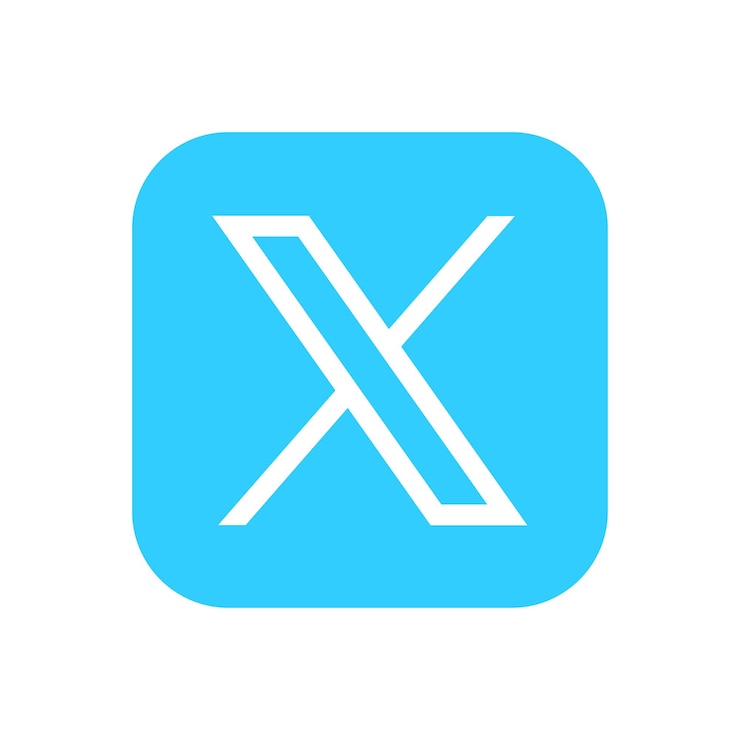 Vector twitter global social media networking service new logo of twitter