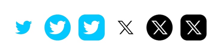 वेक्टर twitter new logo twitter x twitter logo vinnitsa ukraine july 25 2023