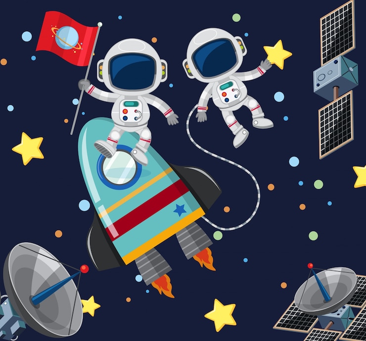 Vector 宇宙飛行士2人