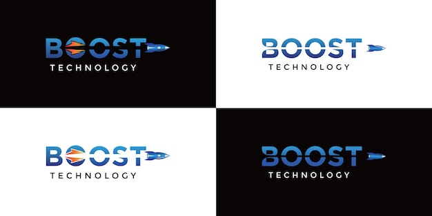 Two boost technology logos