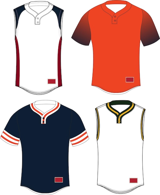 Two Button Pullover Sleeveless Jersey