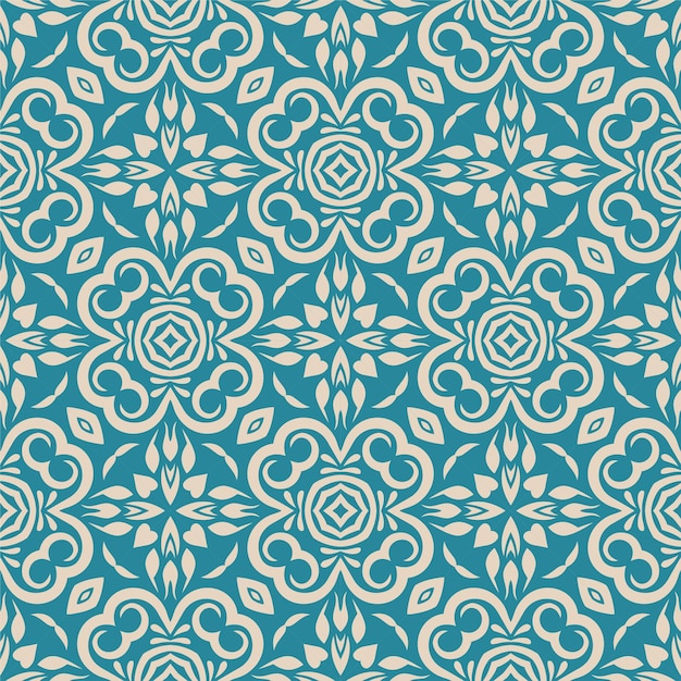 Two colors seamless abstract shape. Simple pattern ornament background