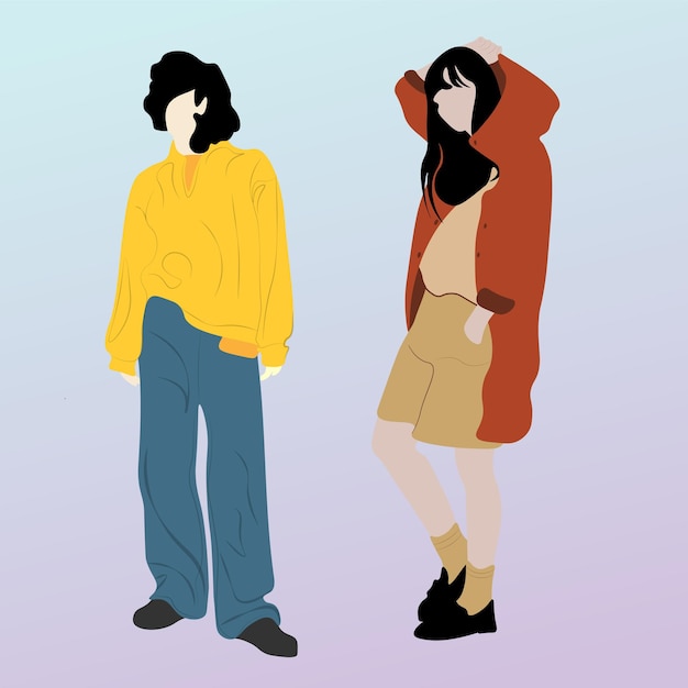 two girls style