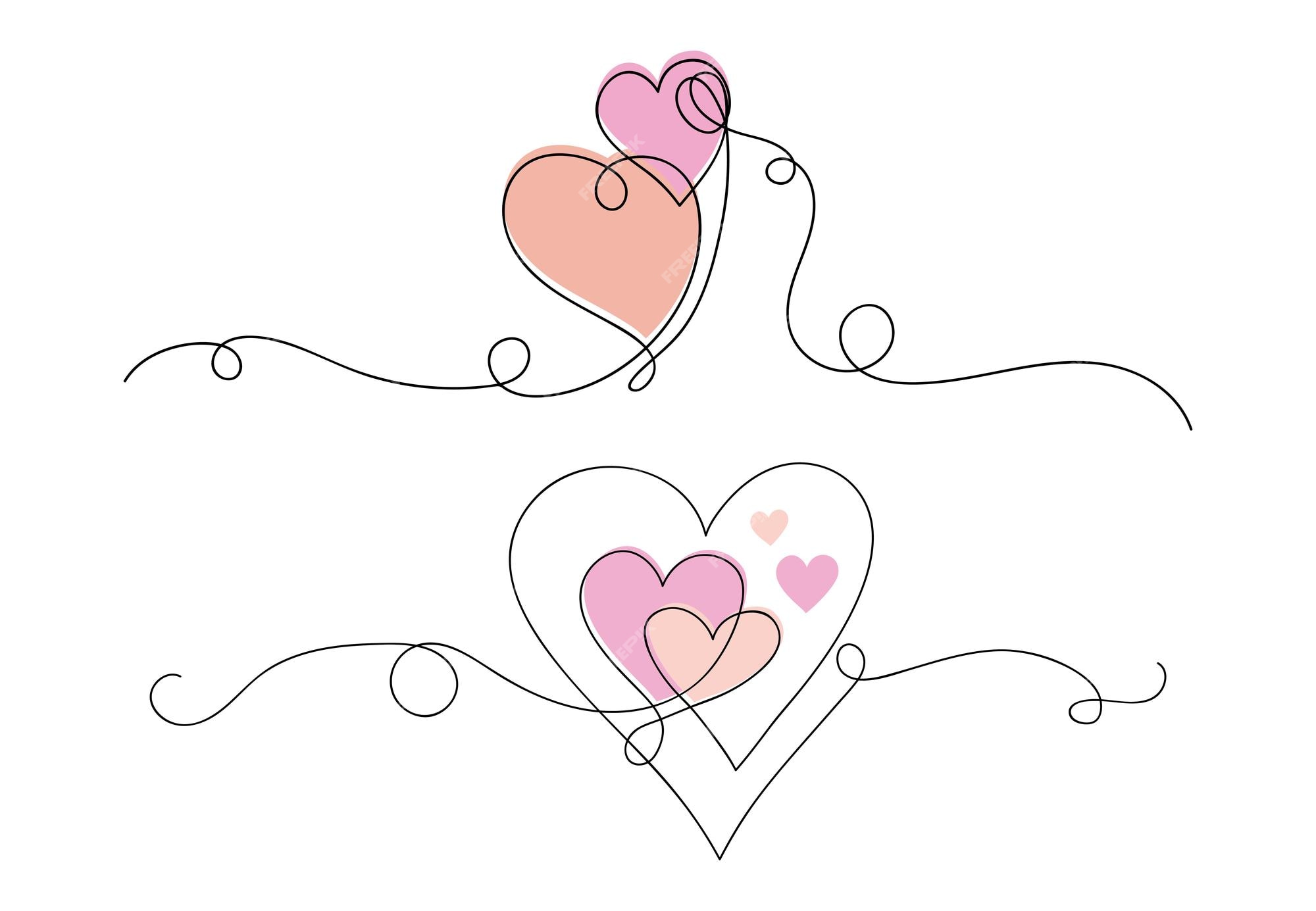 Love Couple Holding Hands Red Hearts Valentines Day Love Heart Drawing Art  Love Couple Romantic Line Art Drawings Aesthetic Lineart Flowers Minimalist