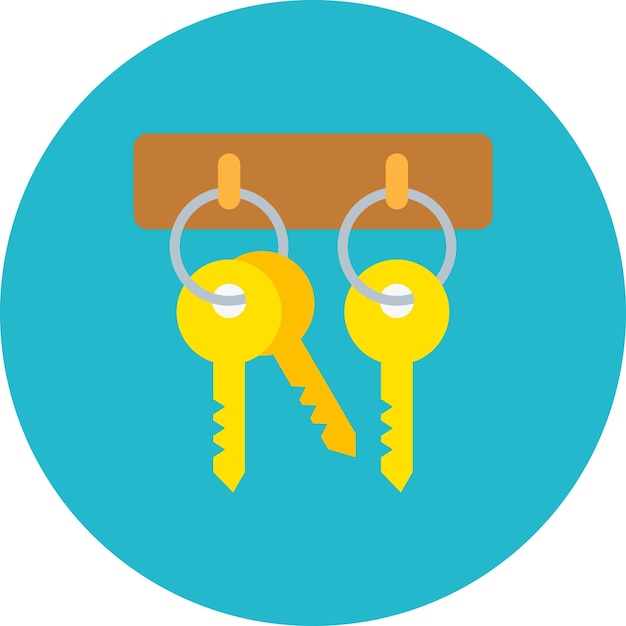 Вектор two keys with a blue background that says  keys