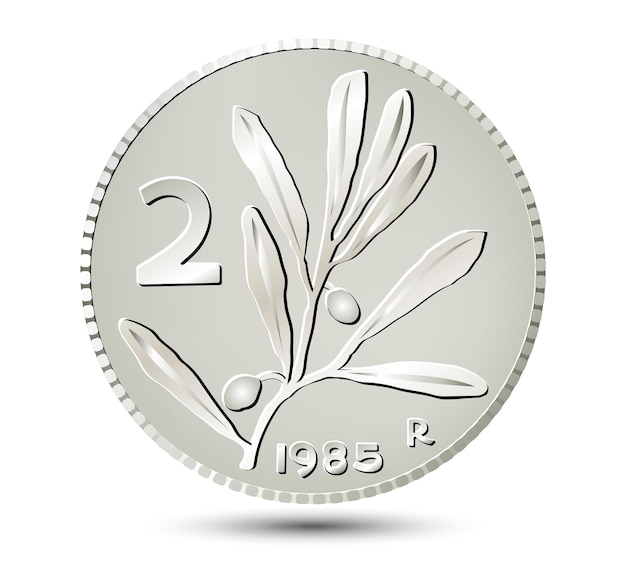 Vector two lire