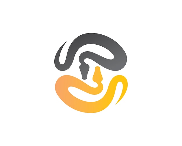 Two python logo