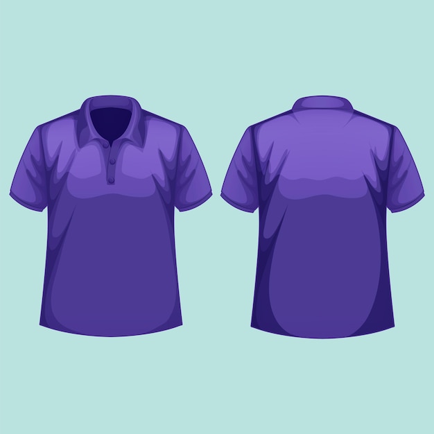 two shirts that say quot shirt quot and the collar is blue