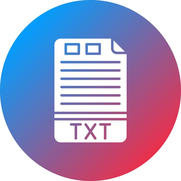 TXT-icon vector afbeelding Kan worden gebruikt voor bestandsformaten