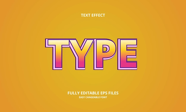 type text effect