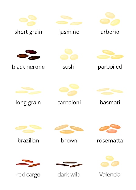 Types of rice