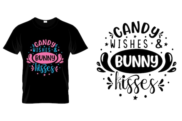 Typografie Paasdag speciale t shirt design Vector