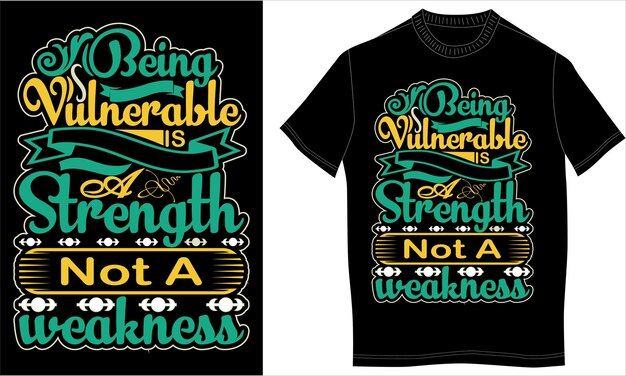 Typografie T-Shirt Design