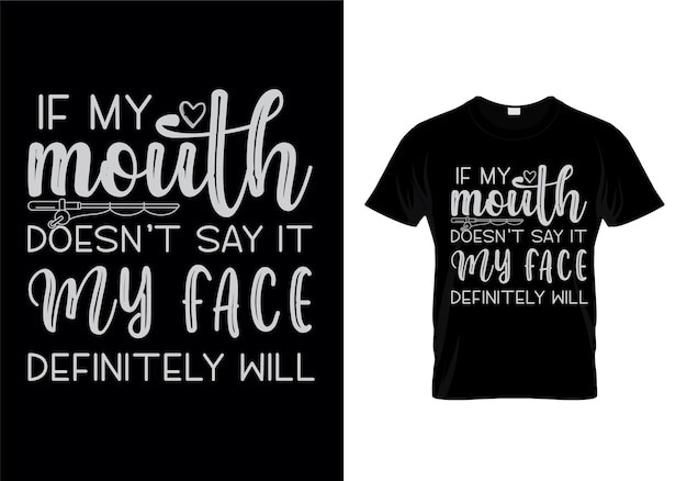 typografie t-shirt ontwerp