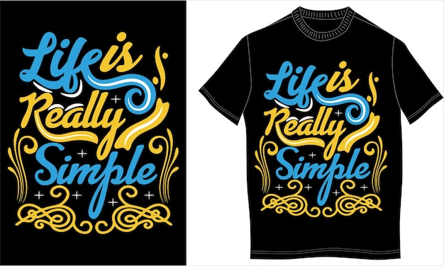 Typografie t-shirt ontwerp.