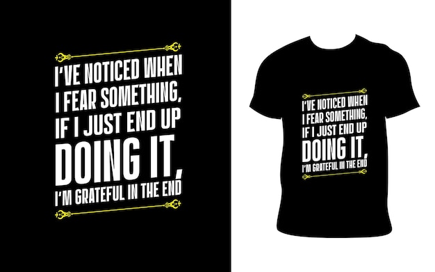 Typografie TShirt Design Inspirerende citaten tshirt ontwerp