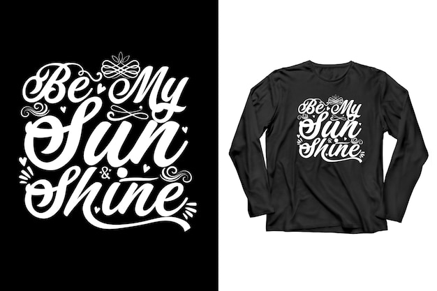 typografie tshirt ontwerp