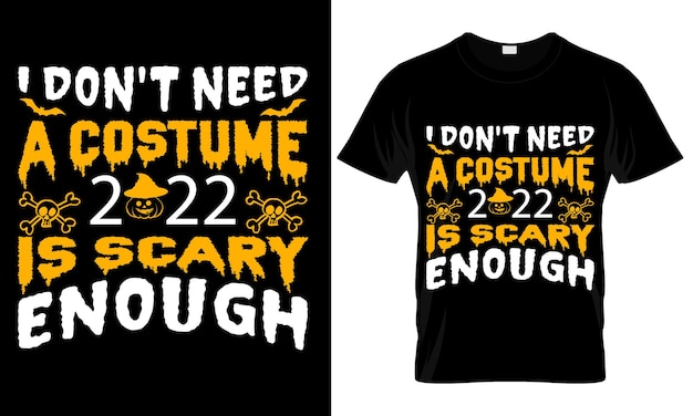 typografie vector Halloween T-Shirt Design