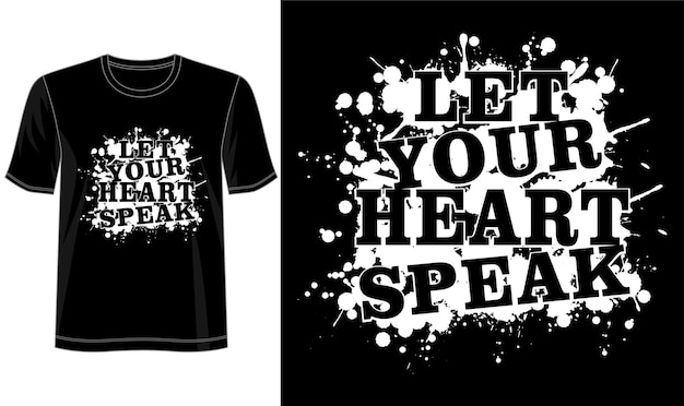 typografieontwerp voor print t-shirt en meer