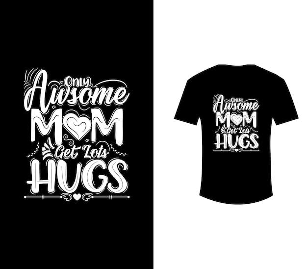 Typographic t shirt designs templates