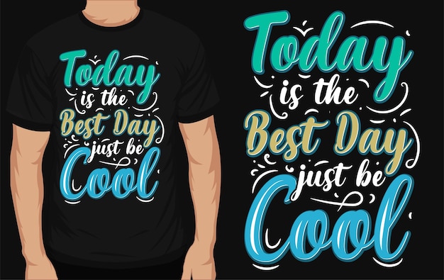 Typographic tshirt design