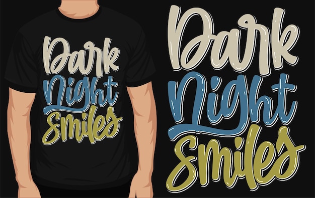 Typographic tshirt design