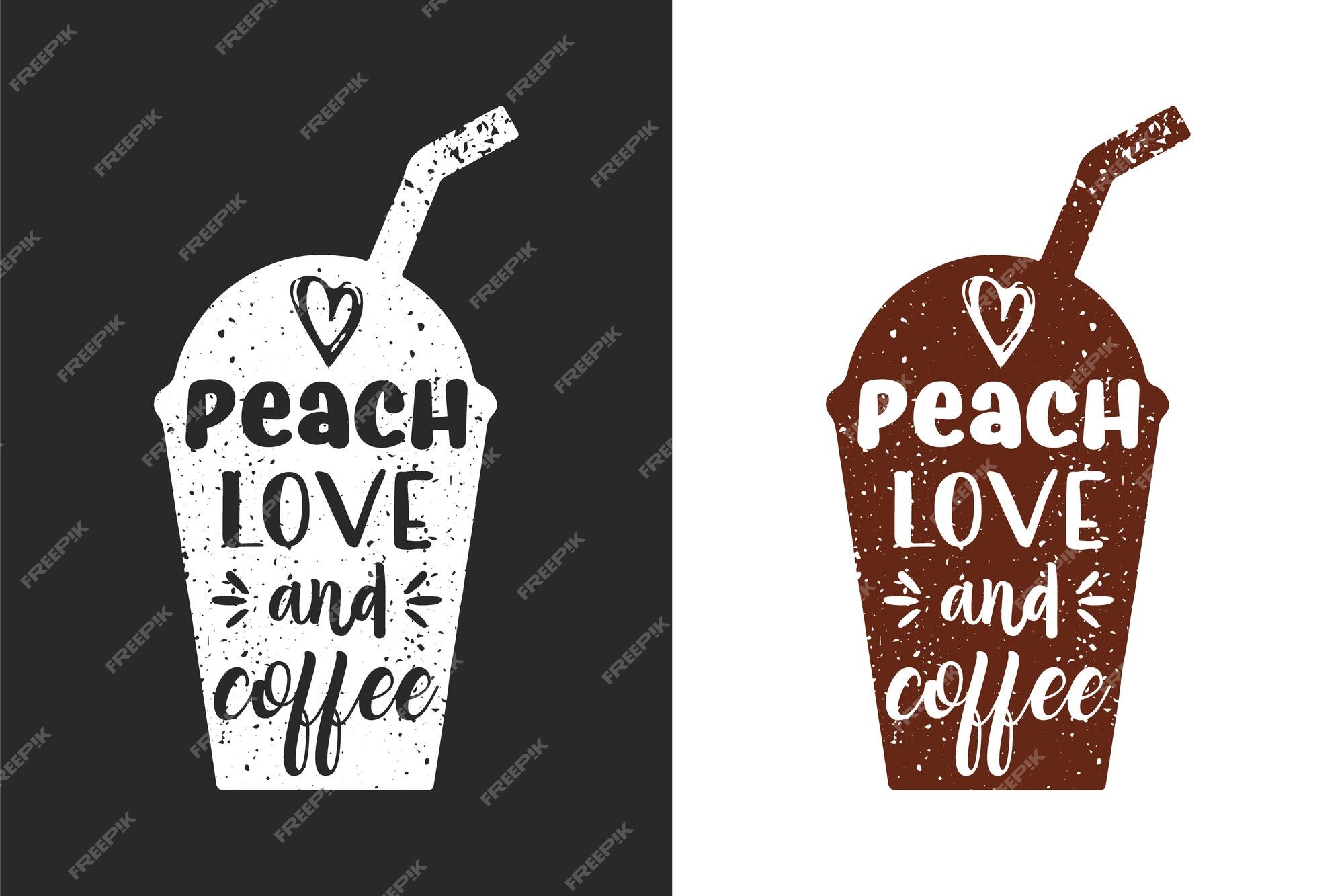 Coffee lover handwritten lettering poster Vector Image