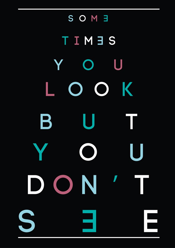 Vector typography, slogan & quote 