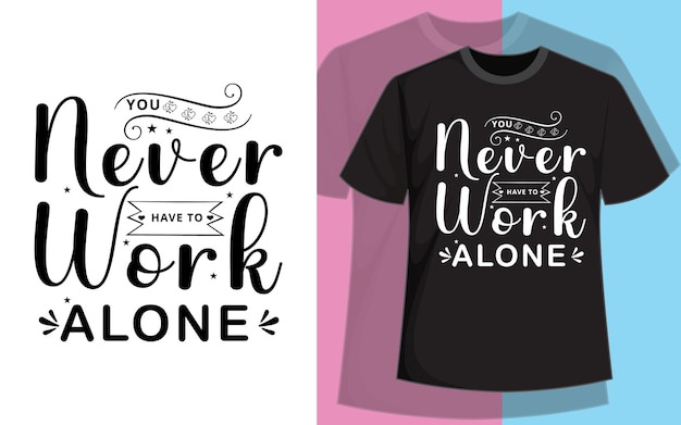 Vector typography t shirt design vector file