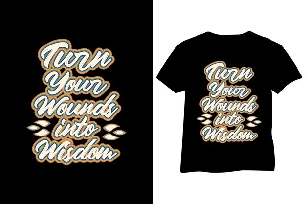 typography t-shirt design