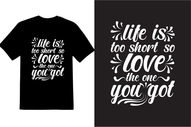 Typography t shirt design