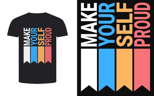 Vector typography tshirt design