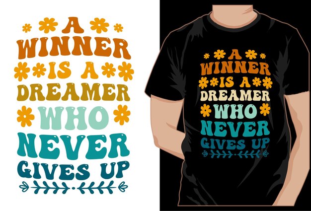 Vector typography tshirt design